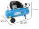 Abac A39/ 200 CT3 - Three-phase Belt-driven Air Compressor - LINE Series - 200L