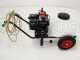 Comet MP 30 Sprayer Pump - Loncin G 200 F and 80L Tank Trolley Kit 