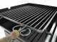 Cruccolini Party Charcoal and Wood-fired Barbecue in Heavy-duty Sheet Metal with Double Grid