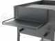 Cruccolini Party Charcoal and Wood-fired Barbecue in Heavy-duty Sheet Metal with Double Grid