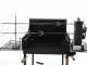 Cruccolini Fuocone 50x50 Wood-fired Barbecue in Heavy-duty Sheet Metal with Stainless Steel Grid