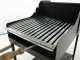 Cruccolini Fuocone Inox 50x50 Wood-fired Barbecue in Heavy-duty Sheet Metal with Stainless Steel Grid