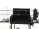 Cruccolini Fuocone Inox 50x50 Wood-fired Barbecue in Heavy-duty Sheet Metal with Stainless Steel Grid