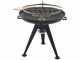 Royal Food BBQ2 Charcoal Barbecue with Double Rotating Grid -  &Oslash; 86 cm Brazier