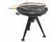 Royal Food BBQ2 Charcoal Barbecue with Double Rotating Grid -  &Oslash; 86 cm Brazier