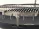 Royal Food BBQ3 Charcoal Barbecue with Stainless Steel Double Rotating Grid -  &Oslash; 66 cm Brazier