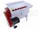 Premium Line K30AP - Electric Grape Destemmer with Stainless Steel Pump and Grate - Two Rubber Rollers