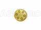 Brass Pasta Die for 8.5 MACCHERONI. Specific for New O.M.R.A. Pasta Maker