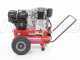 Airmec TEB22-680 K25-LO Petrol Engine-driven Air Compressor (680 L/min) with Loncin G 210F Engine