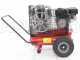 Airmec TEB22-680 K25-LO Petrol Engine-driven Air Compressor (680 L/min) with Loncin G 210F Engine