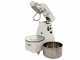 MIXER 4000 T-2G Deluxe three-phase dough mixer, 2 speeds, 35 kg capacity, 41 litre bowl