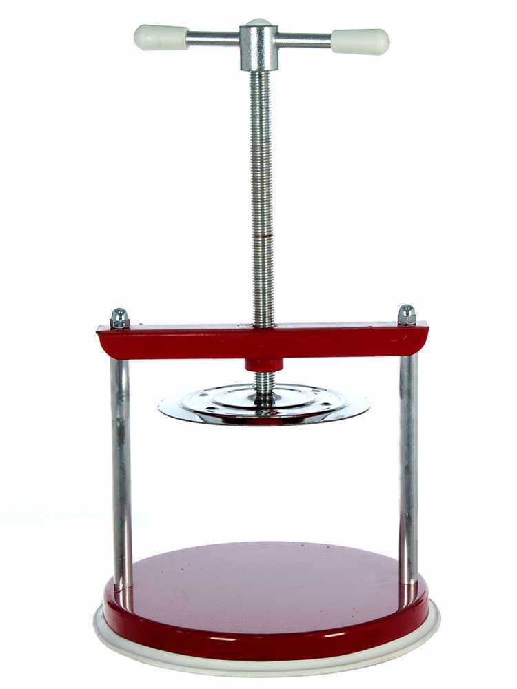 Large Professional Galvanized Vegetable / Fruit Press 8 - 5 Litre  Torchietto - Made in Italy for Pressing Fruits & Vegetables