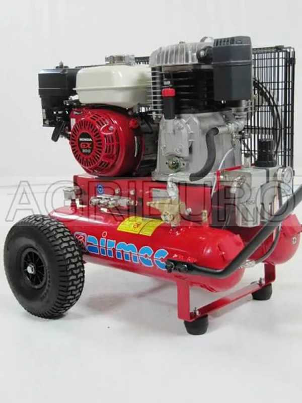 Airmec TEB22-620HO Petrol Engine-driven Air Compressor (620 L/min) with Honda GX 200 Engine