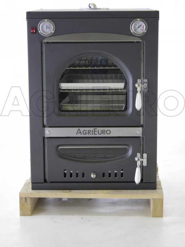 New AgriEuro Minimus 50 Inc Built-in Steel Wood-fired Oven - 3 floors
