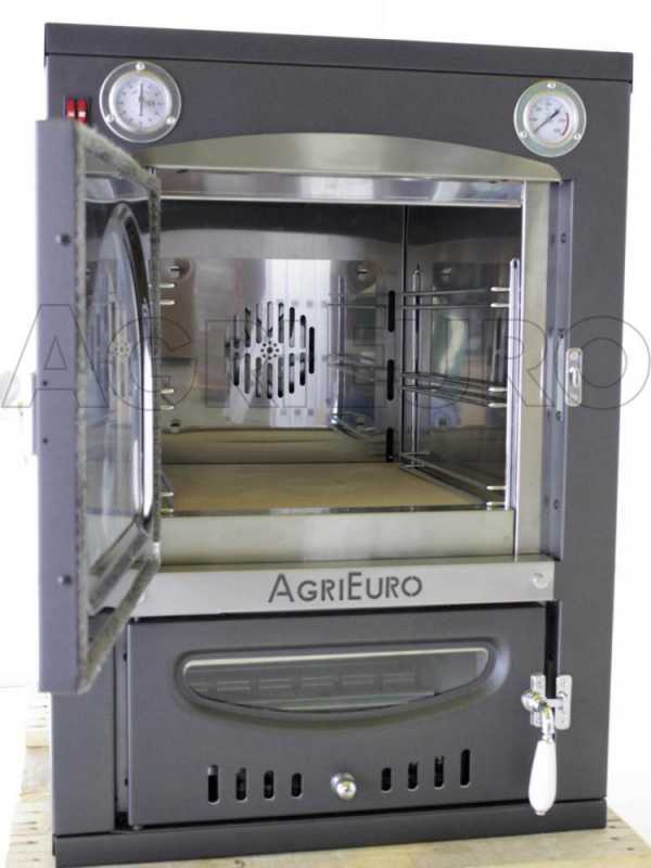 New AgriEuro Minimus 50 Inc Built-in Steel Wood-fired Oven - 3 floors