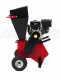 GeoTech GS150EL - Petrol garden shredder - Loncin gasoline engine 15 HP - electric start