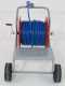 Hose reel with cart + 100 mt 40 bar hose + professional spray handgun