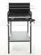 Cruccolini Fuocone Inox - Wood and charcoal barbecue