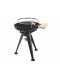 Royal Food BBQ3 Charcoal Barbecue with Stainless Steel Double Rotating Grid -  &Oslash; 66 cm Brazier
