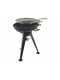 Royal Food BBQ3 Charcoal Barbecue with Stainless Steel Double Rotating Grid -  &Oslash; 66 cm Brazier