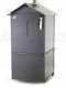 AgriEuro Medius 80 EXT Inox Outdoor Steel Wood-fired Oven - ventilated, roof and inox panels