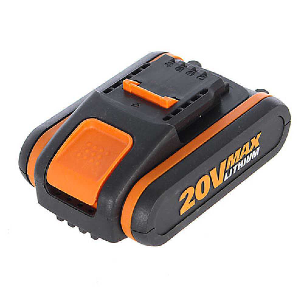 Worx 2 Ah 20V Lithium Battery best deal on AgriEuro