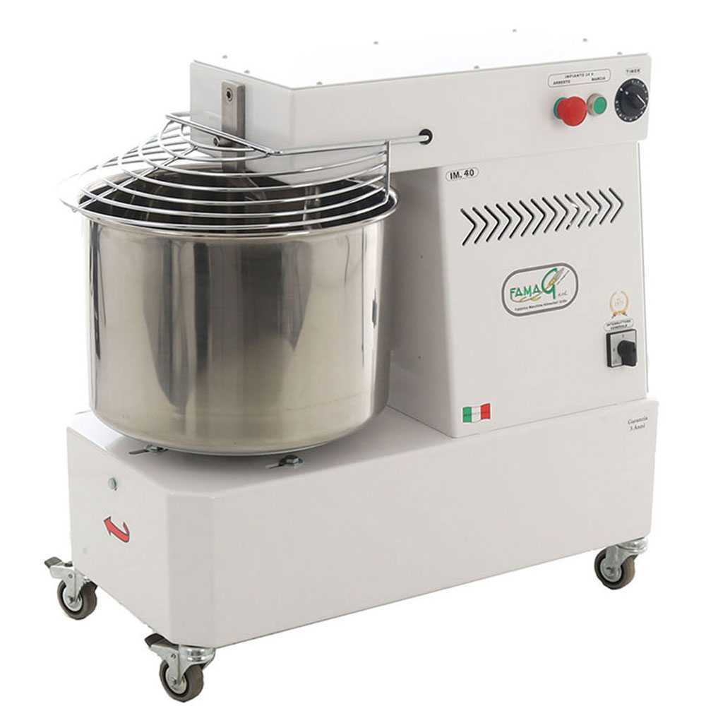 Famag IM40 single-phase spiral mixer best deal on AgriEuro