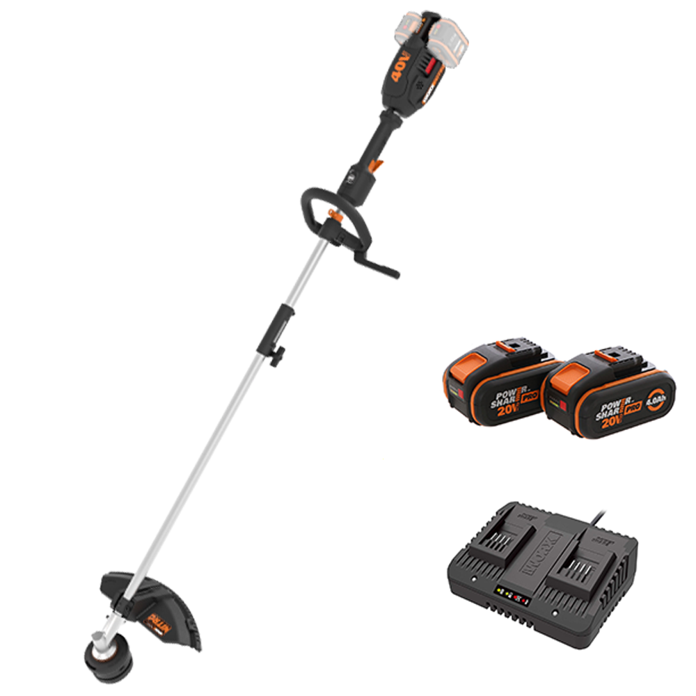 Questions Answers WORX NITRO WG186E Brush Cutter 40V 4Ah