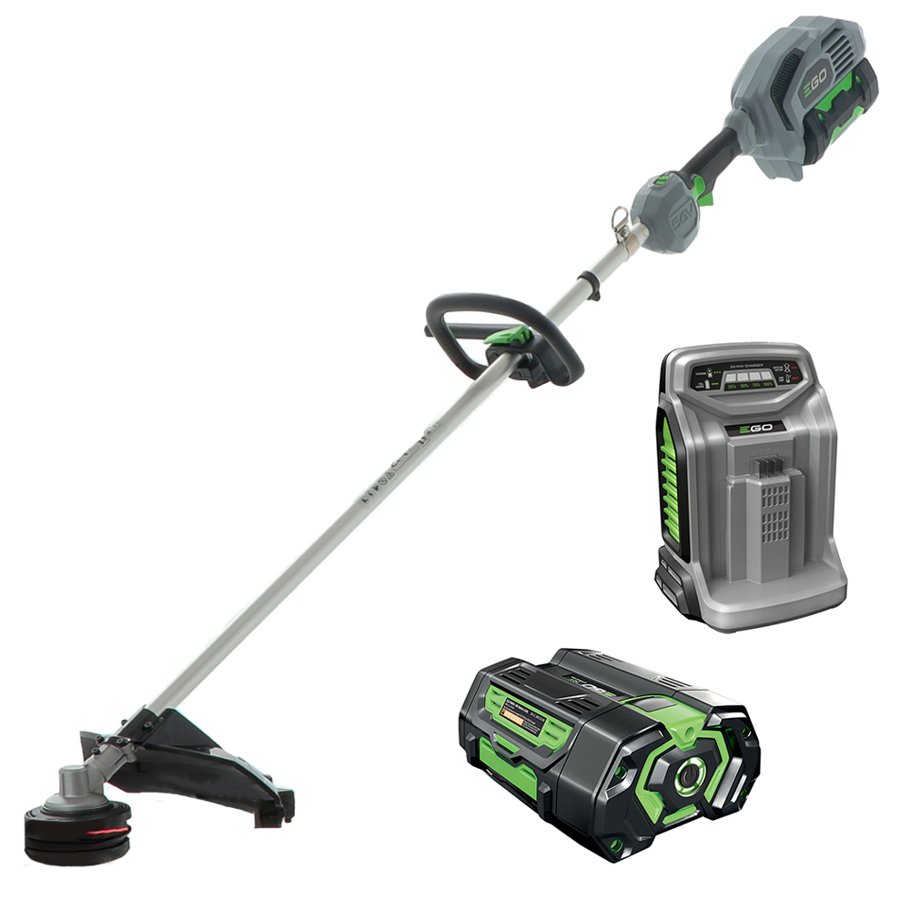 Battery powered deals brush trimmer