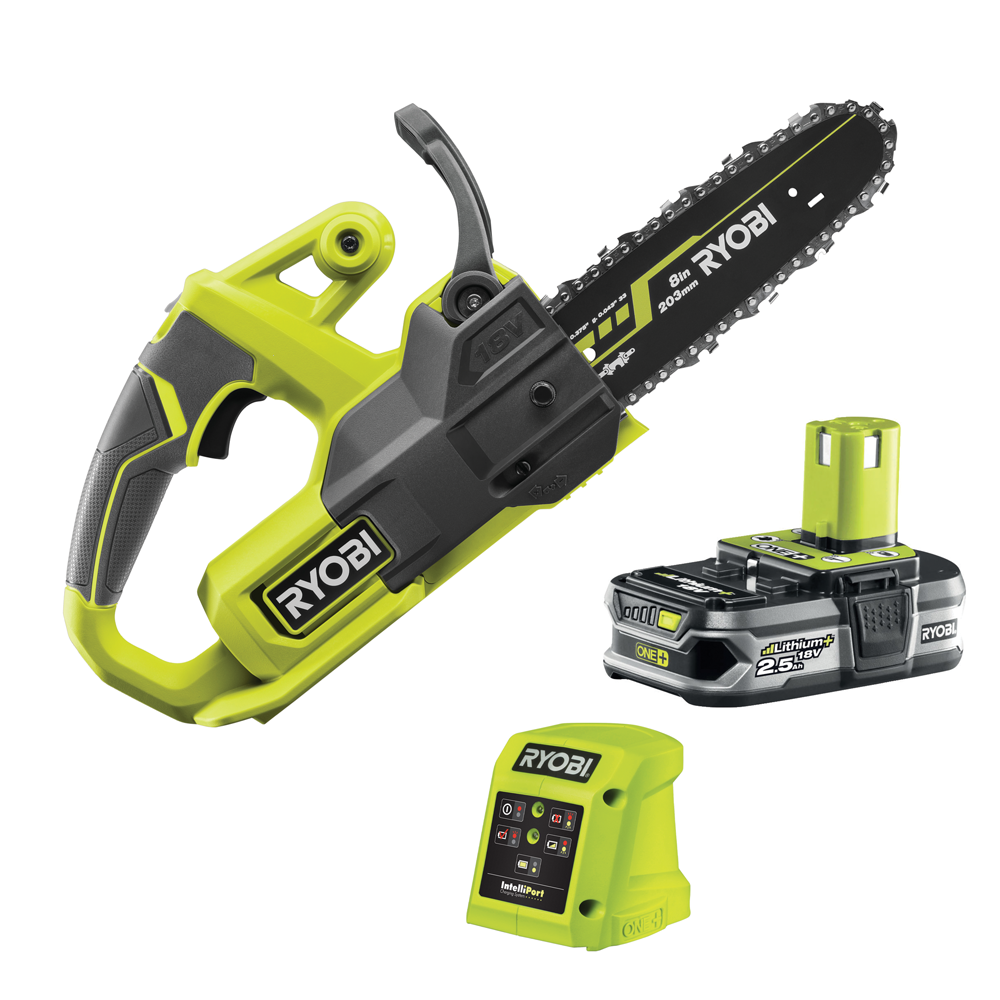 RYOBI RY18CS20A-125 Electric Chainsaw - 18 V - 2.5Ah , best deal on ...