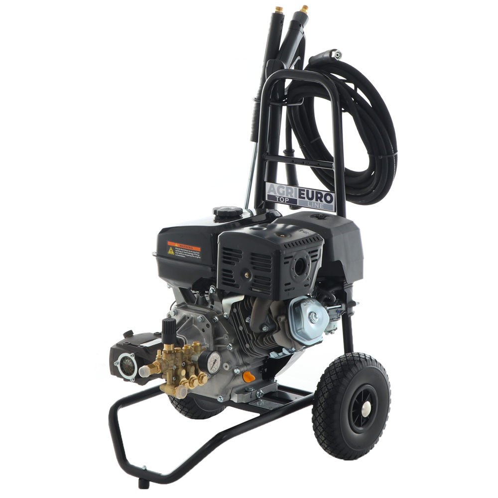 Top of the outlet line pressure washer