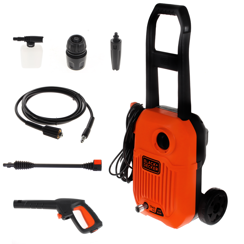 Datasheet Black Decker BEPW1650 Pressure Washer best deal on