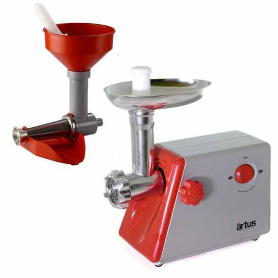 Artus C25 - Meat Mincer - Tomato Press - 385 W 