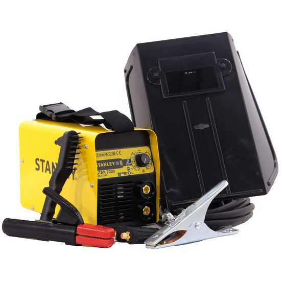 MMA Stanley STAR 7000 Inverter Welding machine - 200A - 230V - 40%@200A cyle - accessory kit