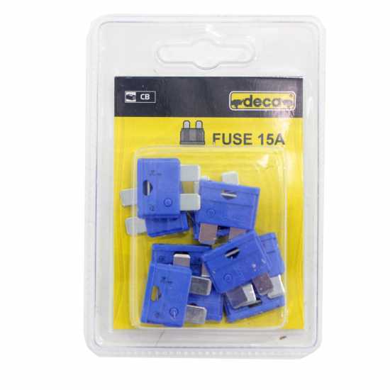 Deca 15A Fuse - 10 Pieces Pack