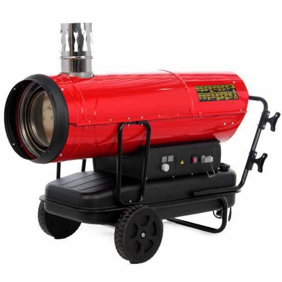 GeoTech IDH 8000 Indirect Diesel Hot Air Generator - Provided with trolley kit