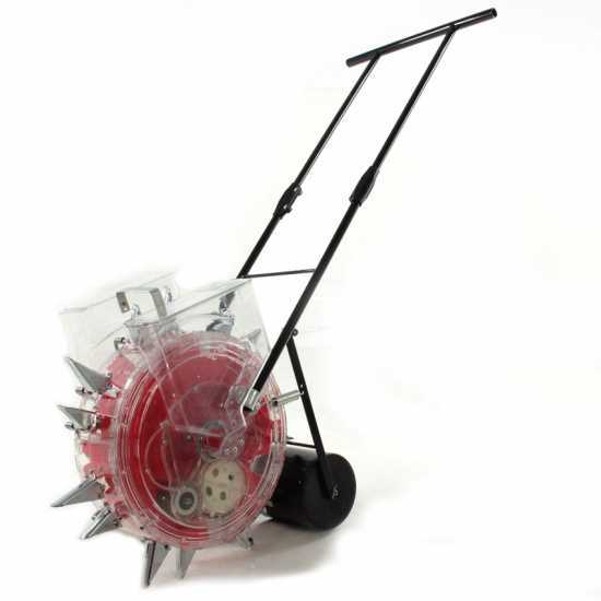 GeoTech PM 300 Hand-push Garden Seeder/Compost Spreader with Roller