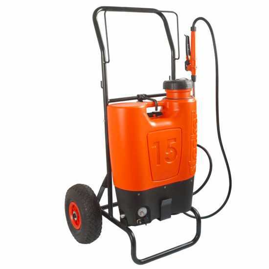 Stocker 1247 - Shoulder Sprayer Pump with Trolley - 15L - 12V - 10Ah