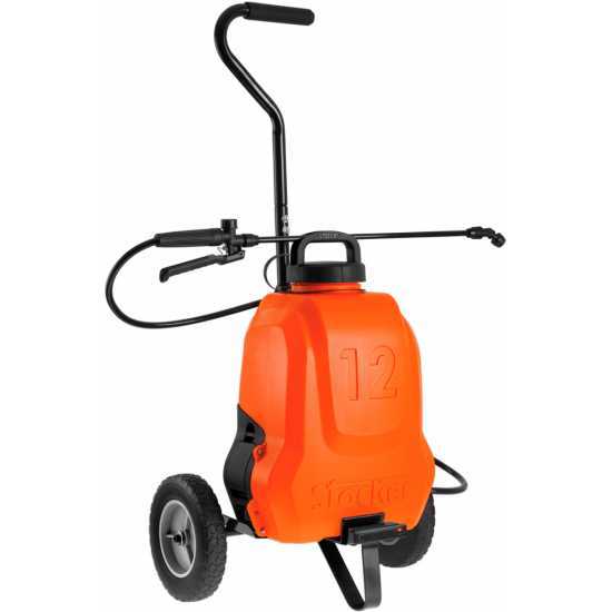 Stocker Battery-Powered Electric Backpack/Trolley Sprayer Pump with Lithium Battery and 12 L Tank