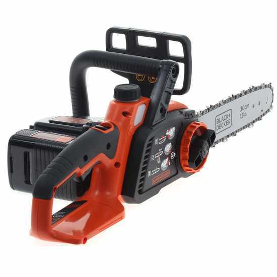 Black &amp; Decker GKC3630L20-QW Electric Chainsaw - 30 cm blade - 36V 2Ah Lithium battery