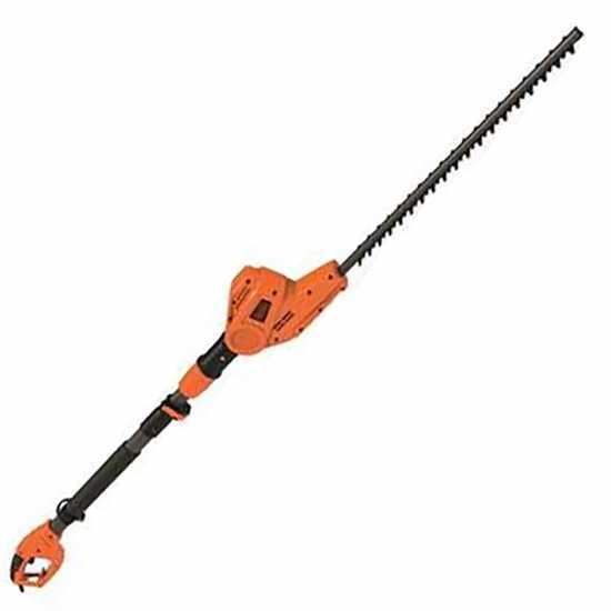 Black &amp; Decker PH5551-QS Electric Adjustable Hedge Trimmer on Telescopic Extension Pole