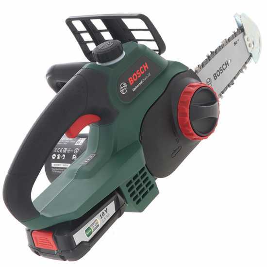 Bosch UniversalChain 18 - 18V 2.5Ah Battery-powered Electric Chainsaw - Ultralight