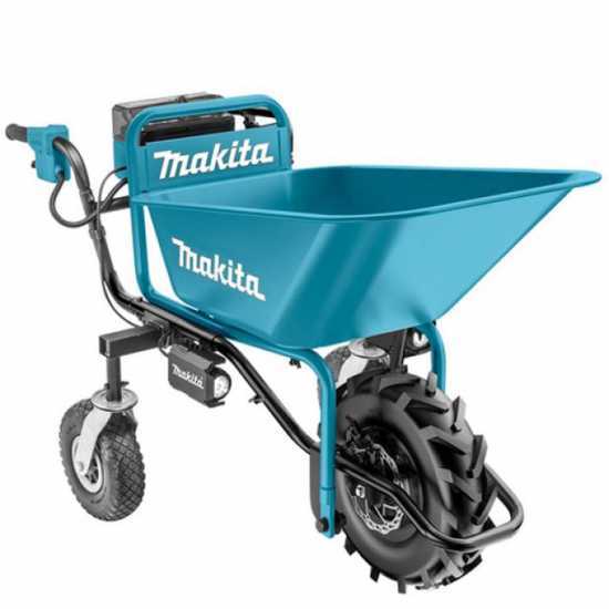 Makita DCU180 electric wheelbarrow with basin - WITHOUT BATTERIES