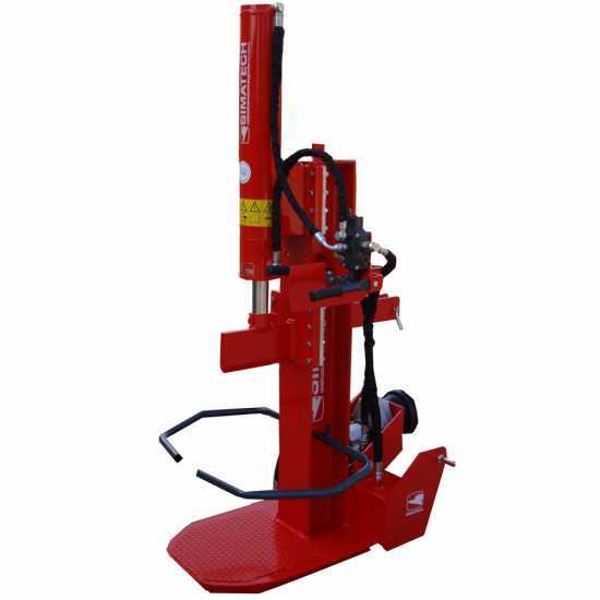 Simatech 35 Tons Tractor-mounted Vertical Log Splitter - 800 mm Piston Stroke - Hydraulic