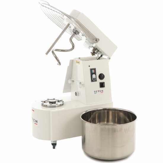 Seven Italy GHR 50 2V - Spiral mixer - 230V - With wheels and timer - 2 Speeds