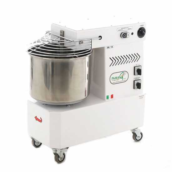 Famag IM15 New - Spiral Mixer - 2 speeds - Three-phase - 12 Kg