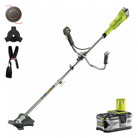 Ryobi RBC18X20B4F - Battery-powered Brush Cutter - 18V - 4Ah