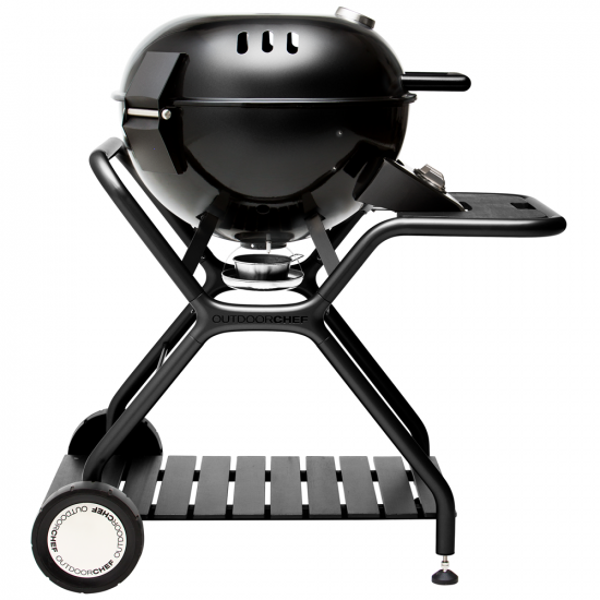 Outdoorchef Ascona 570 G All Black Gas Grill - &Oslash; 57 cm Porcelain-enamelled Steel Grid