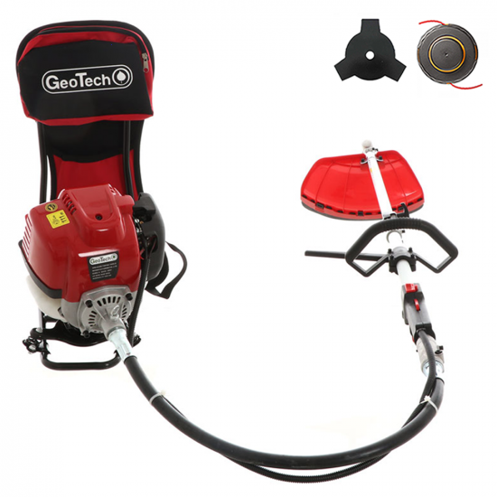 GeoTech GT-4 36 BP - Backpack brush cutter with 4-stroke gasoline engine