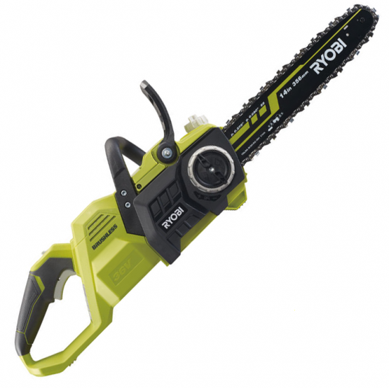 Ryobi BRUSHLESS RY36CSX35A-0 - Max Power 36V Electric Chainsaw - 35cm Blade - WITHOUT BATTERY AND CHARGER 